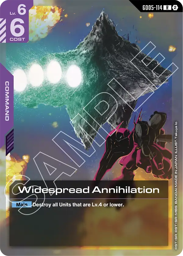 GD05-114: Widespread Annihilation (Rare)