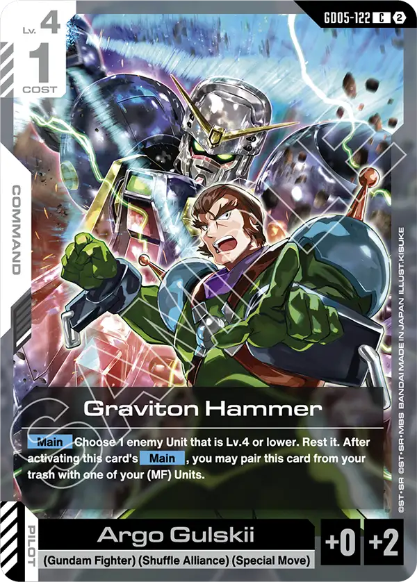 GD05-122: Graviton Hammer (Common)