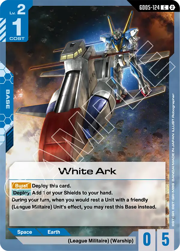 GD05-124: White Ark (Common)