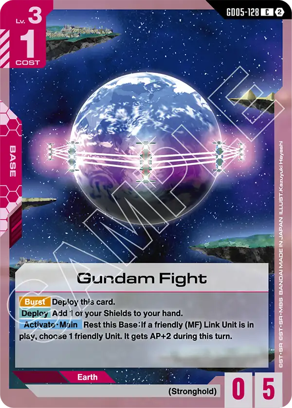 GD05-128: Gundam Fight (Common)