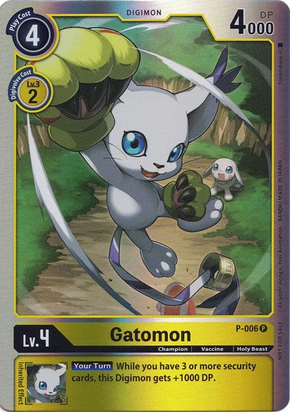 Gatomon (P-006) Silver Foil