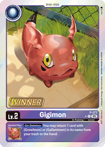 Gigimon (P-177) (Store Tournament 2025 Vol. 2 Winner Pack)
