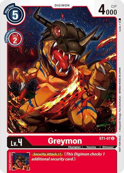 Greymon (ST1-07) (Tamer Party Vol.1)