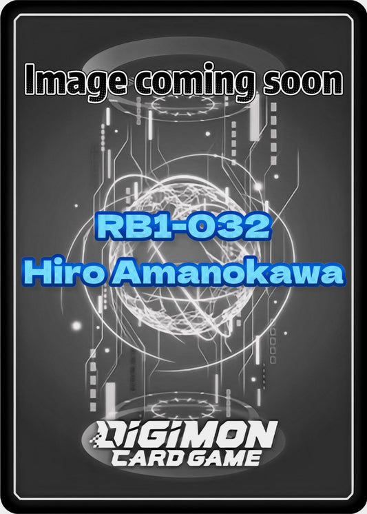 (Pre-order 31/10/2025) Hiro Amanokawa (RB1-032) Billion Bullet [LM06]