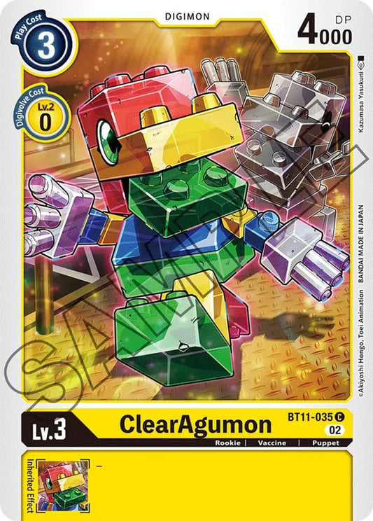 Foil ClearAgumon (BT11-035) Common