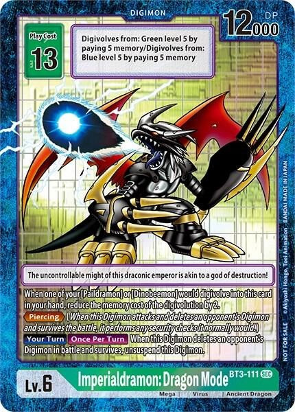 Imperialdramon: Dragon Mode (BT3-111) (Revision Pack 2023)