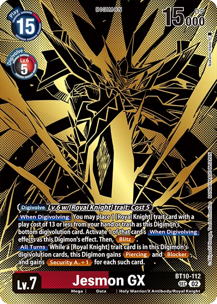 Jesmon GX (BT10-112) Rise of Digimon [PB21]