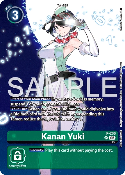 Kanan Yuki (P-200) Time Stranger Promo