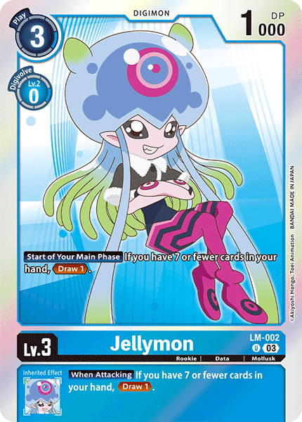 PreRelease Jellymon (LM-002) Uncommon
