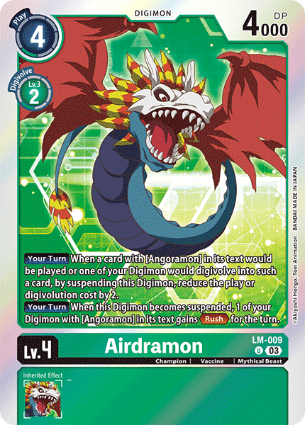 PreRelease Airdramon (LM-009) Uncommon