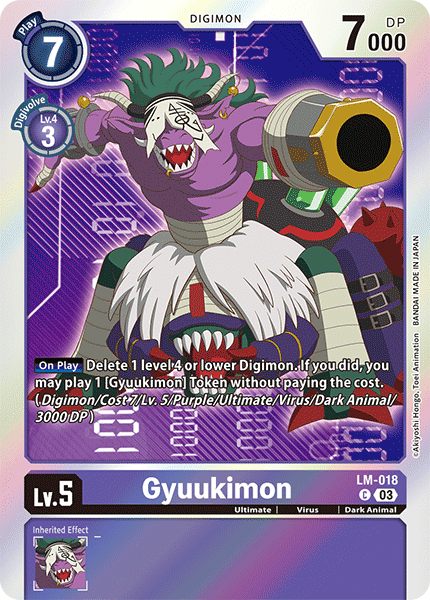 Gyukimon (LM-018) Common