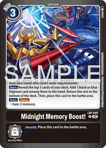 Midnight Memory Boost! (LM-049) Promo
