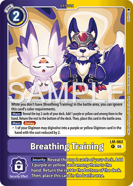 (Pre-order 28/08/2026) Breathing Training (LM-062) Final Crest (LM08)