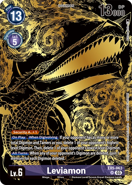 Leviamon (EX5-063) Rise of Digimon [PB21]