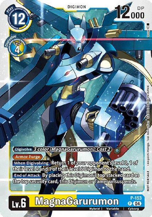 MagnaGarurumon (P-153) (Store Tournament 2024 Oct. - Dec. Participation Pack)