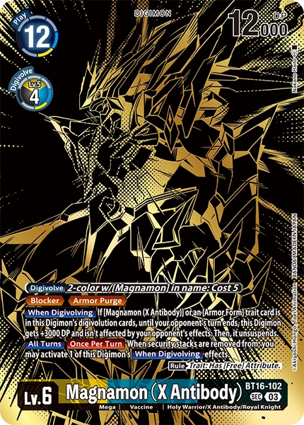 Magnamon (X Antibody) (BT16-102) Rise of Digimon [PB21]