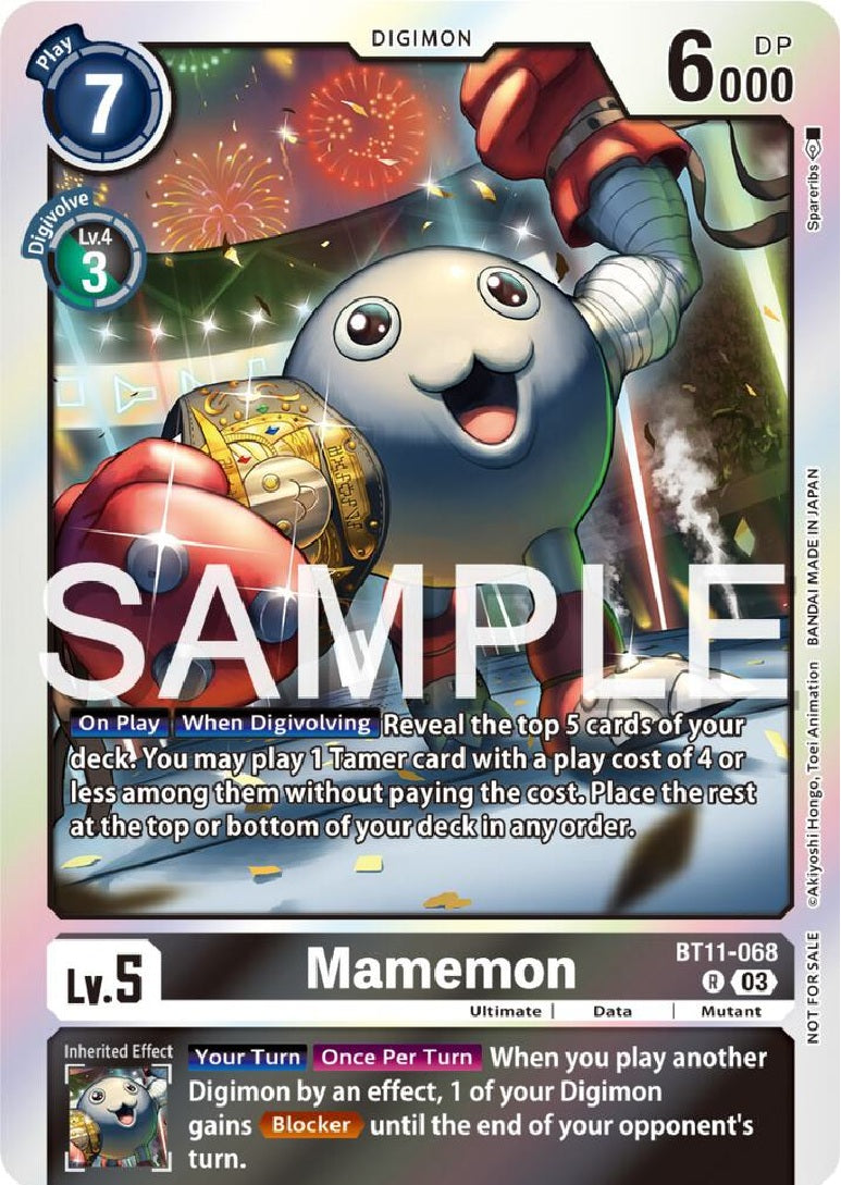 Mamemon (BT11-068) Official Tournament Pack Vol. 12