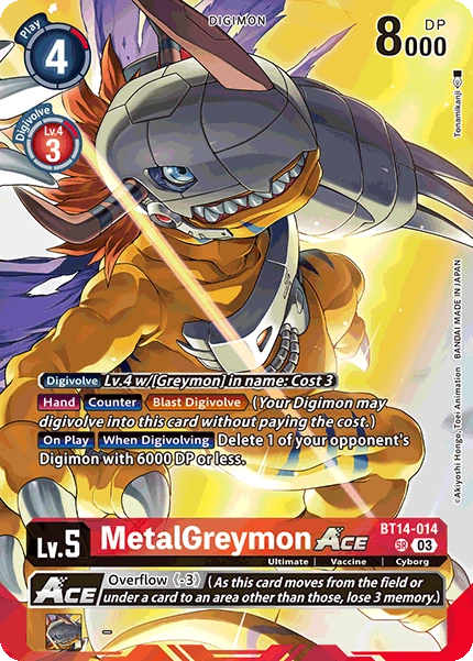 MetalGreymon (BT14-014) PB19 Alternative Art