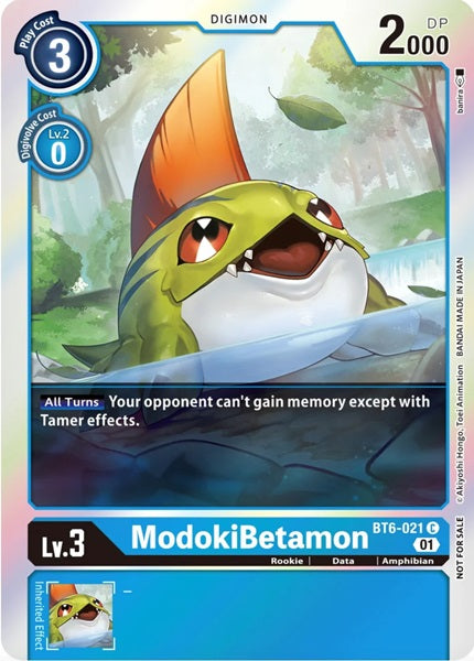 ModokiBetamon (BT6-021) Lucky Pack PD01