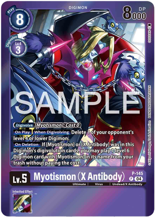 Myotismon (X Antibody) (P-145) Special Limited Set