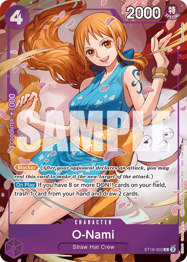 O-Nami (ST18-002) EB03 Heroine Dash Pack