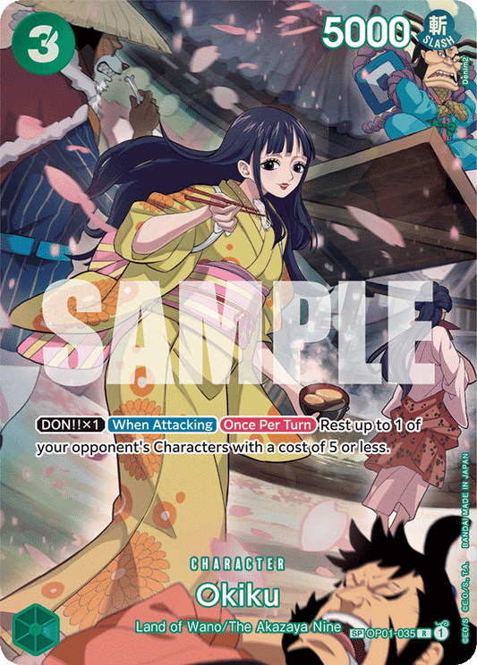 Okiku (OP01-035) SP Alternate Art