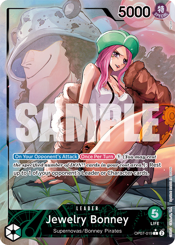 Jewelry Bonney (OP07-019) Alternate Art