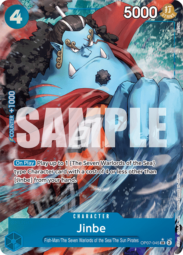 Jinbe (OP07-045) Alternate Art