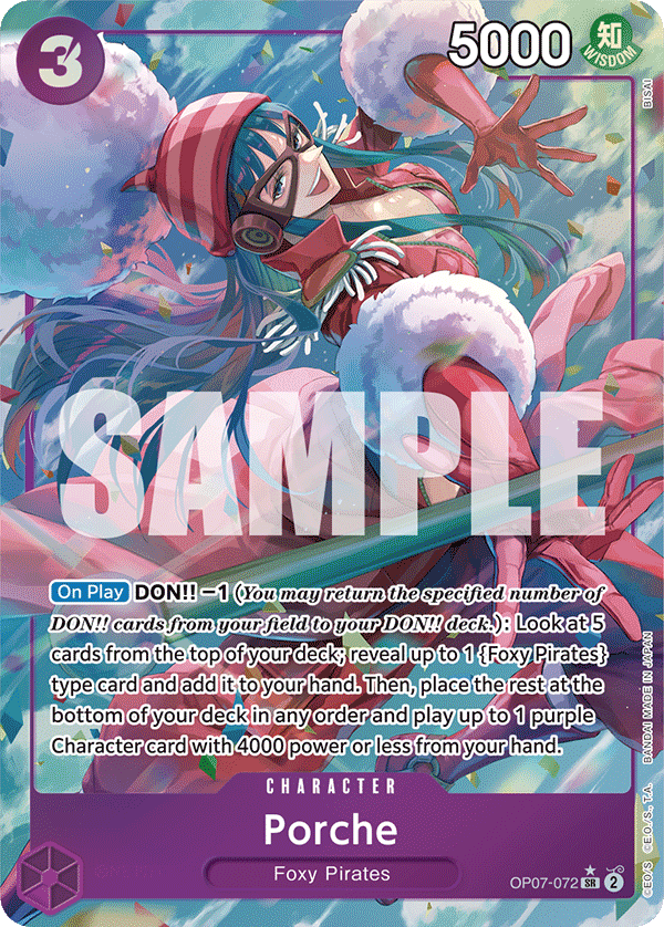 Porche (OP07-072) Alternate Art