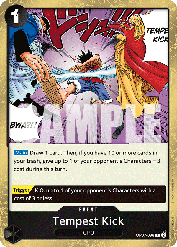 Tempest Kick (OP07-096) Rare