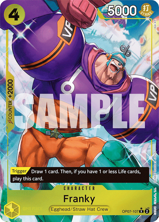 Franky (OP07-107) Alternate Art