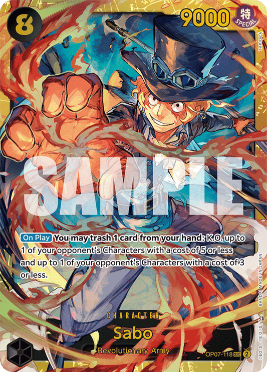 Sabo (OP07-118) Secret Rare