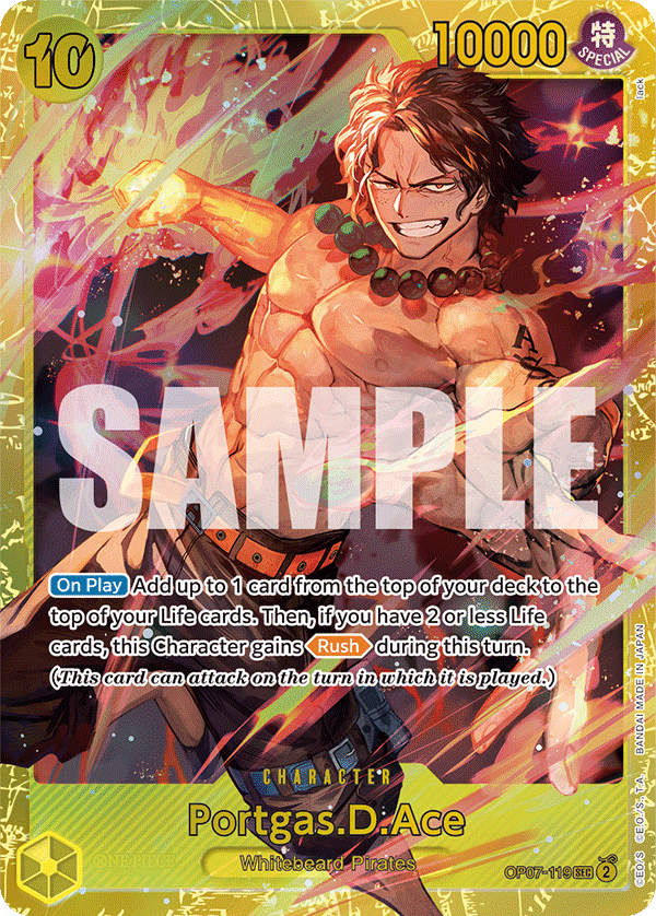 Portgas.D.Ace (OP07-119) Secret Rare