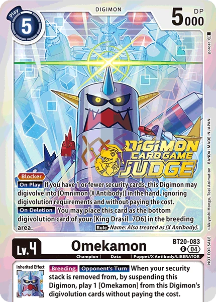 Omekamon (BT20-083) (Judge Pack 2025 Wave 1)