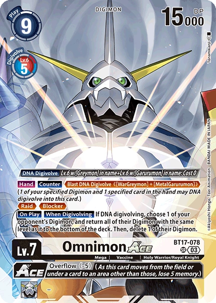 Omnimon (BT17-078) PB19 Alternative Art