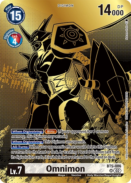 Omnimon (BT5-086) Rise of Digimon [PB21]