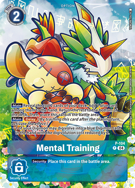 Mental Training (P-104) Alternative Art ST18