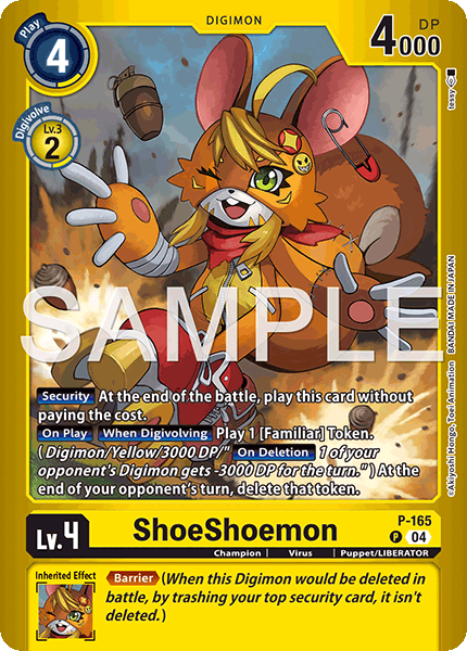 ShoeShoemon (P-165) Billion Bullet [LM06]