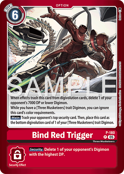 Bind Red Trigger (P-180) Another Knight [LM07]