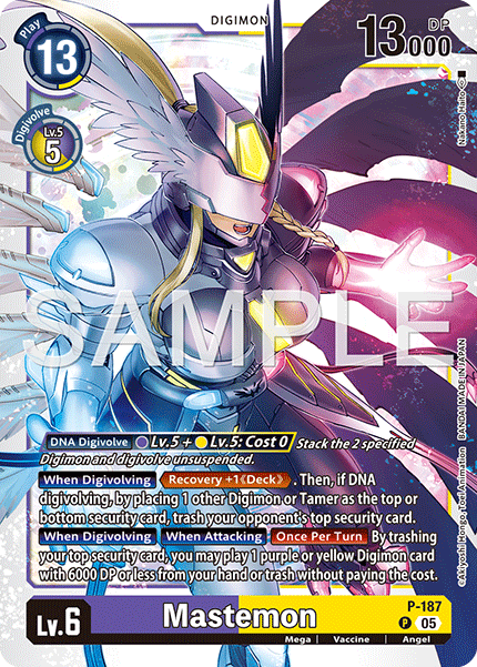 Mastemon (P-187) Digimon Generation [AD01]