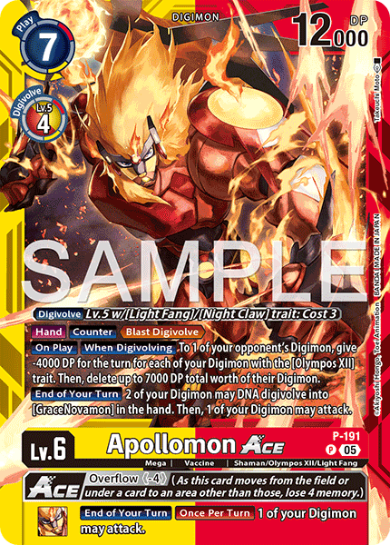 Apollomon ACE (P-191) Another Knight [LM07]