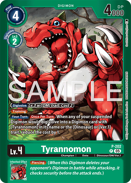(Pre-order 28/08/2026) Tyrannomon (P-202) Final Crest (LM08)