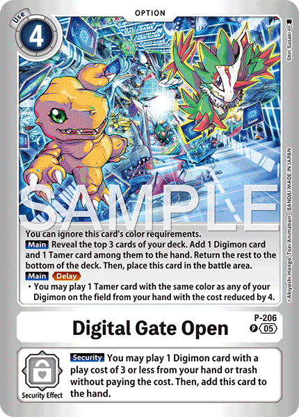 (Pre-order 28/08/2026) Digital Gate Open (P-206) Final Crest (LM08)