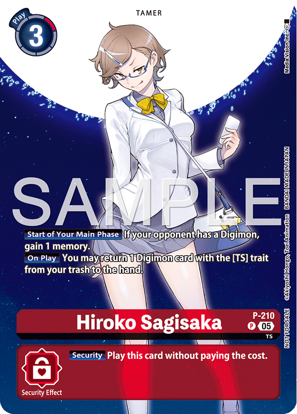 Hiroko Sagisaka (P-210) Box Topper
