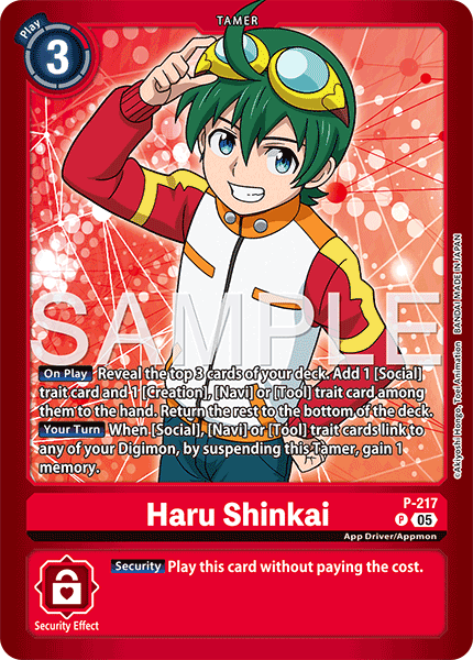(Pre-order 28/08/2026) Haru Shinkai (P-217) Final Crest (LM08)