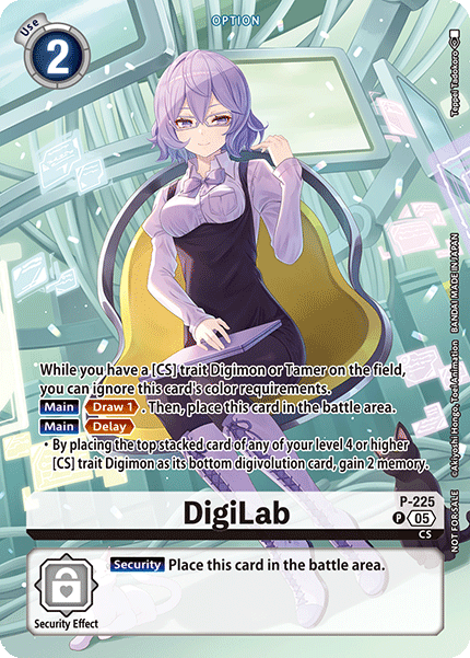 (Pre-order 23/01/2026) DigiLab (P-225) Box Topper