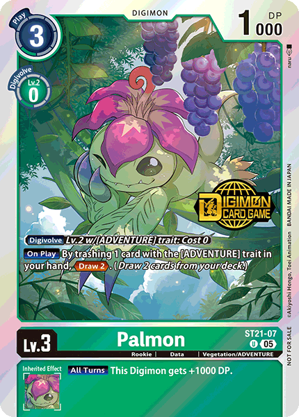 Palmon (ST21-07) Uncommon (Welcome Tamers Pack)