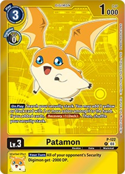 Patamon (P-122) Alternative Art AB03