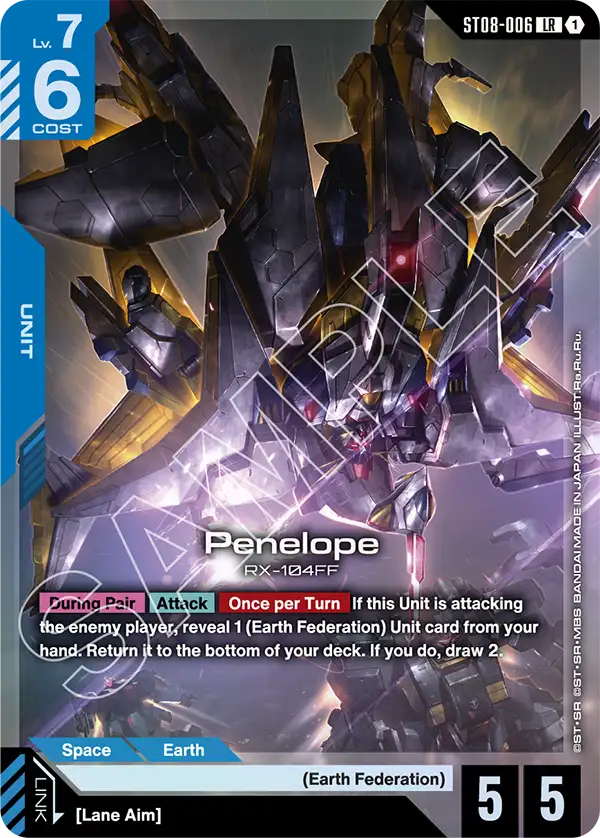 Penelope (ST08-006) Legendary Rare
