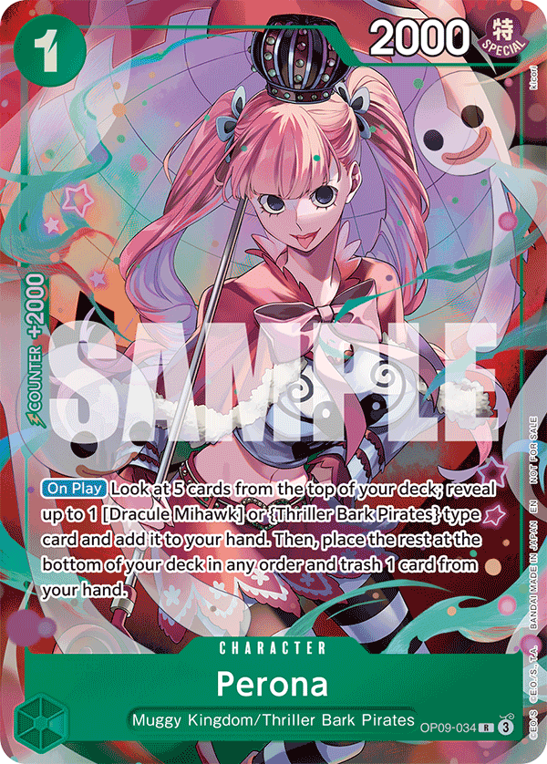 Perona (OP09-034) EB03 Heroine Dash Pack